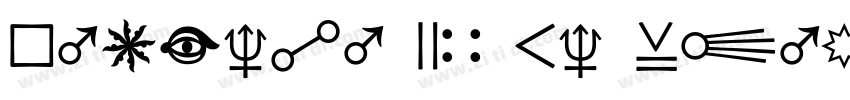 Textile LH Pi One字体转换
